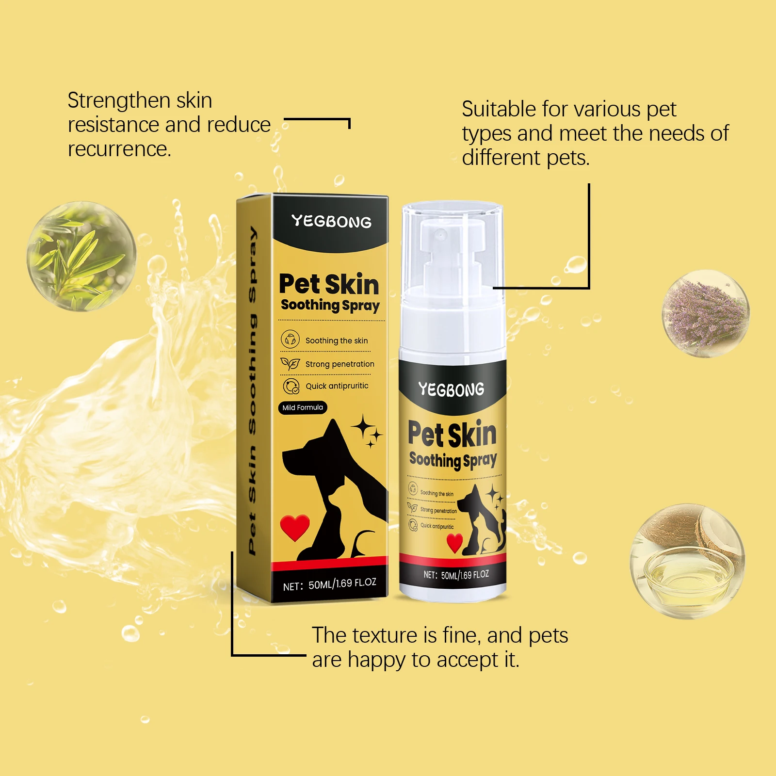 Pet Soothing Skin Spray 4