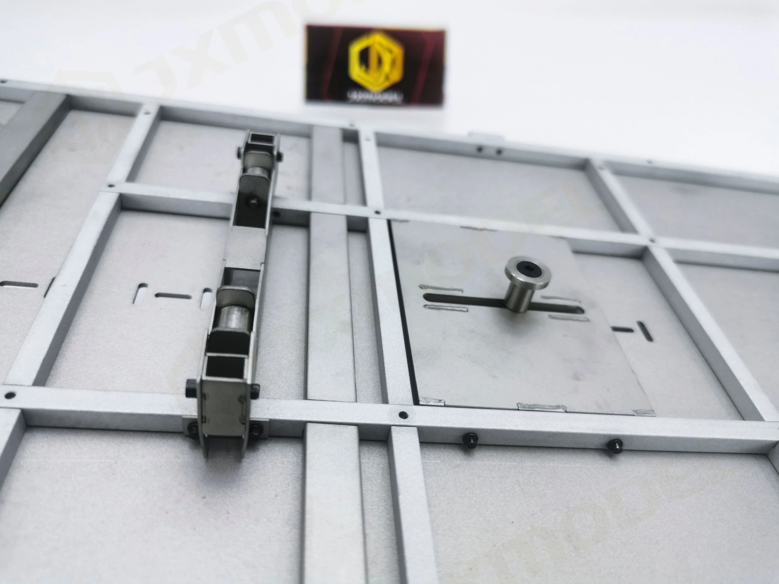 RC 1/14 Metall-Lastbehälter Ersatzteil für Tamiya Hydraulikbagger, Lader, Muldenkipper, SCANIA, MAN, VOLVO Anhänger, Kipper, DIY-Teile – Detail 8