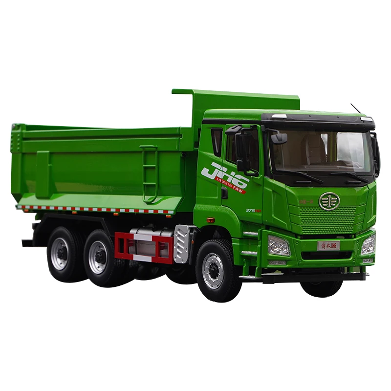 

Original factory 1:24 FAW Qingdao Jiefang JH6 Diecast Dump truck model alloy slug truck vehicle models for gift, toy