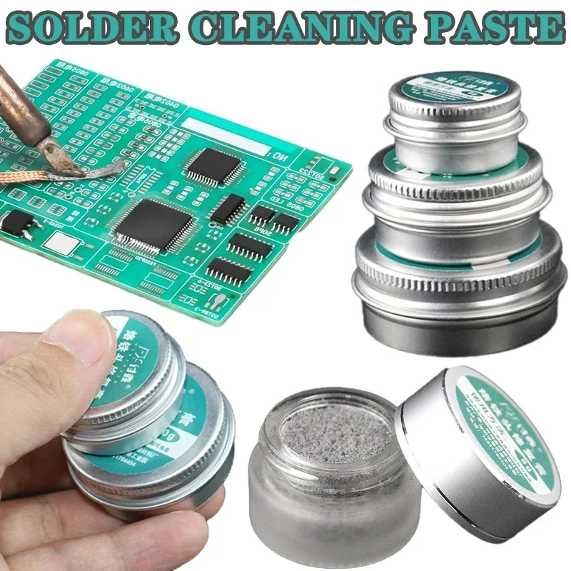 Solder Oxidation Cleaning Paste Refresher Repairing Solder Tip Residue No-corrosion Tinner Activator Non-stick Tin Repair Tool