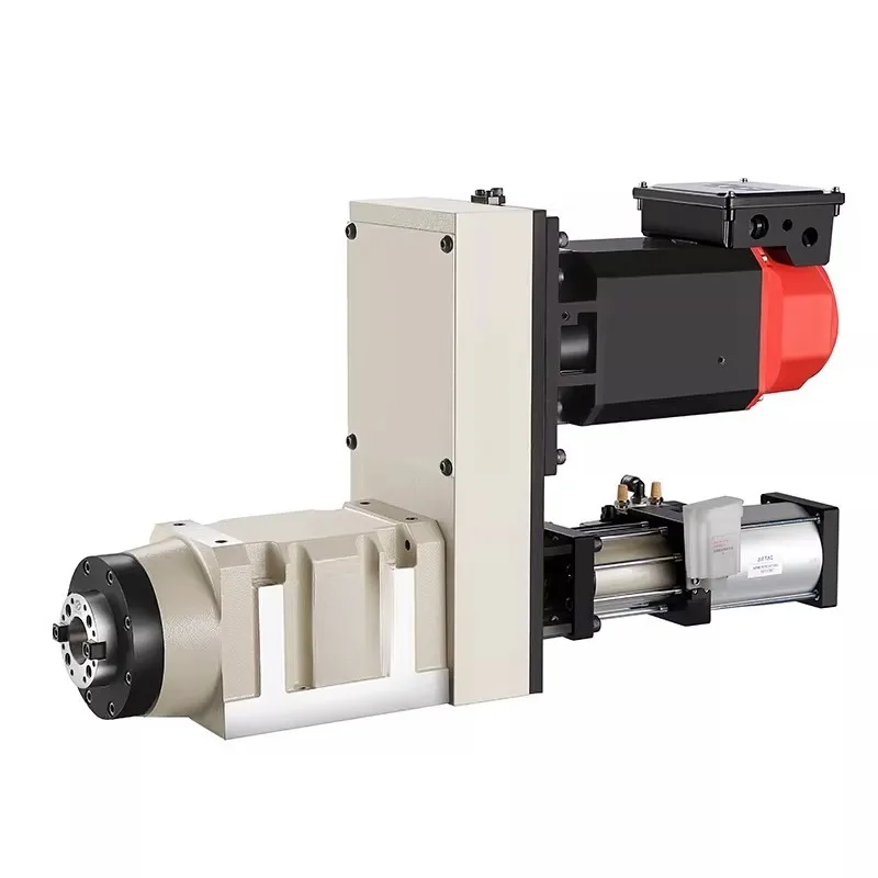 precision high speed boring and milling drilling and tapping lathe transformation servo internal cooling power head