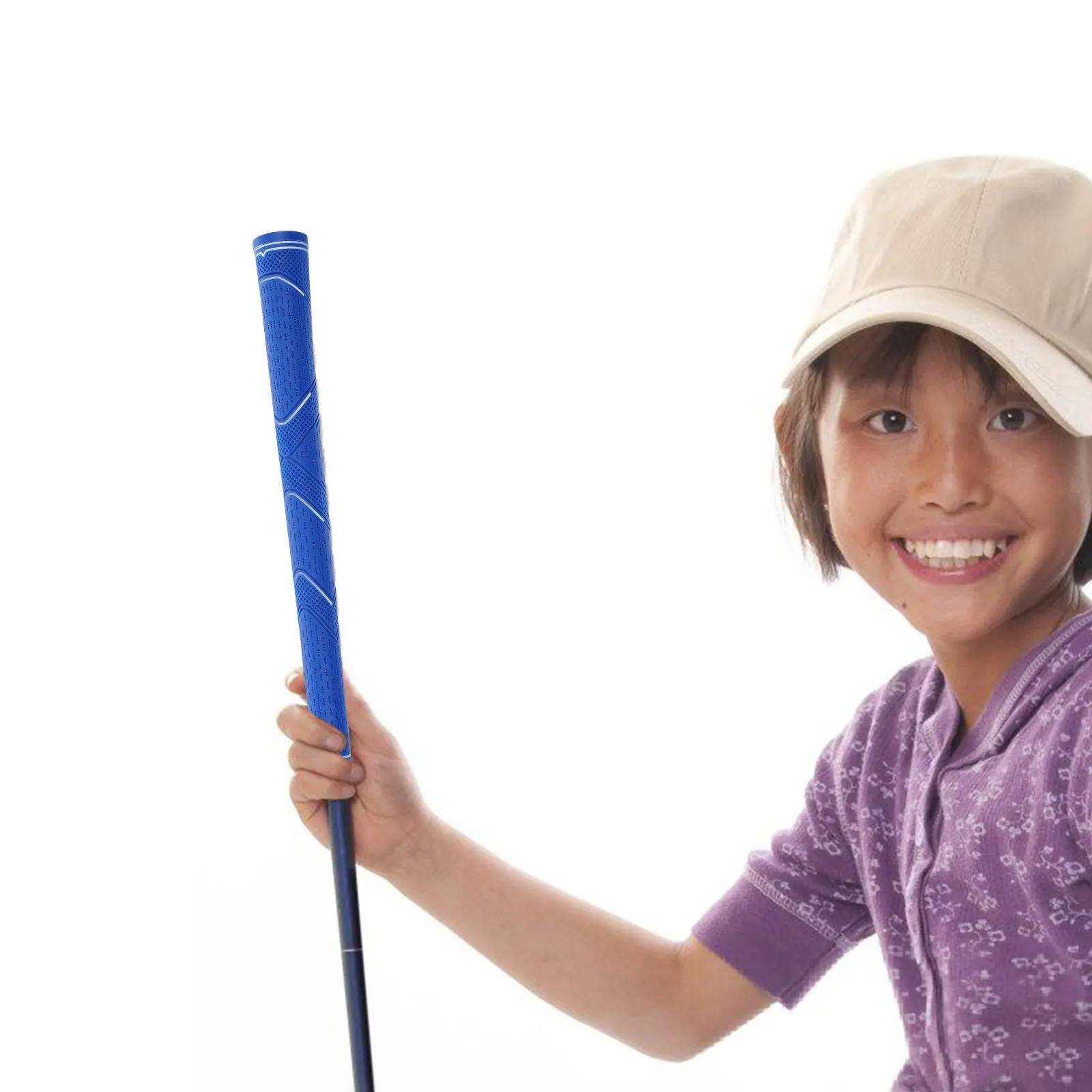 

Golf Club Grip Non-Slip Rubber Wear Resistant Comfortable Stable Portable Swinging Grip for Golf Club Accessory