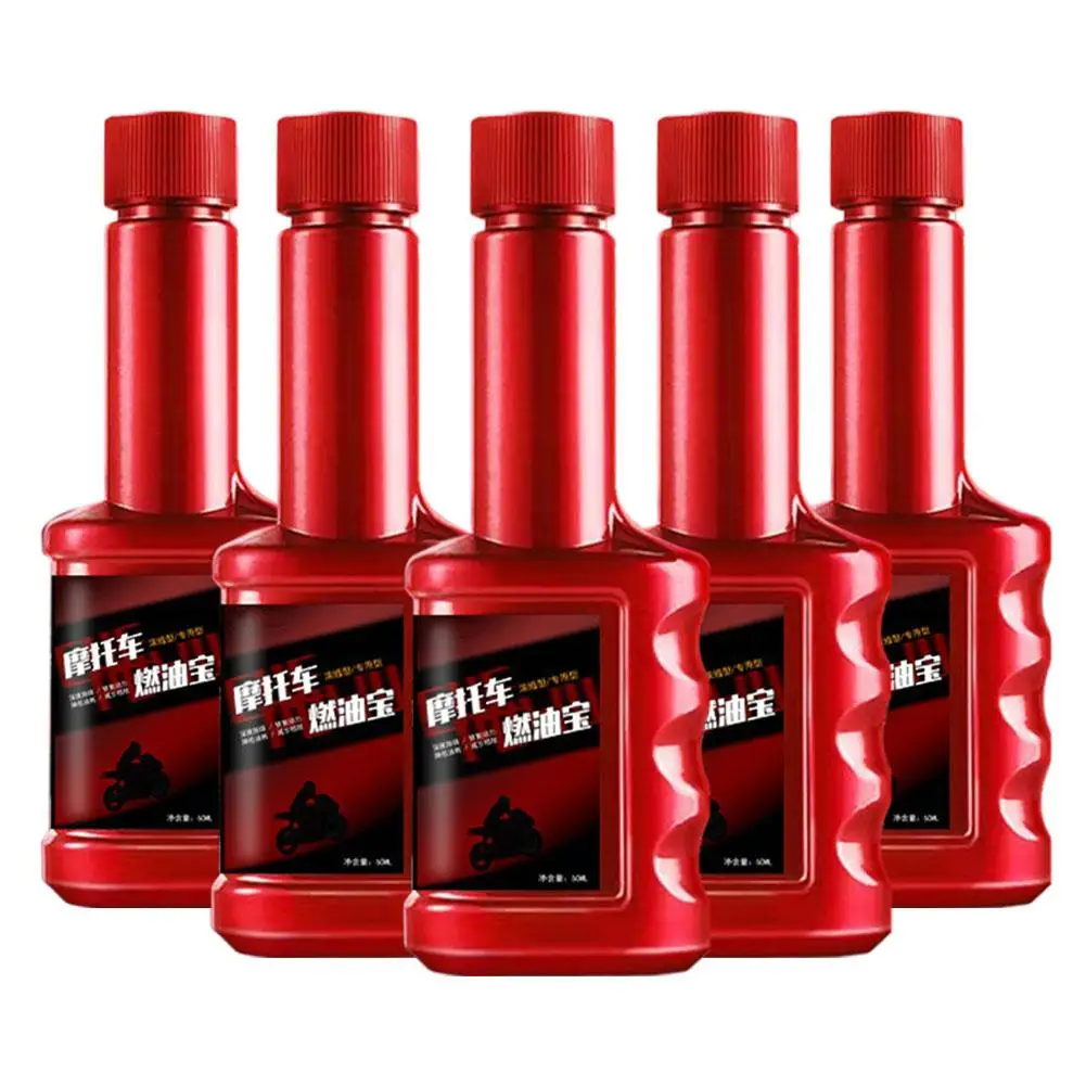60ml Motorcycle Fuel Additive Engine System Cleaning Build-Up Saver Lubricates Carbon Additive Energy Reduces Y6O4