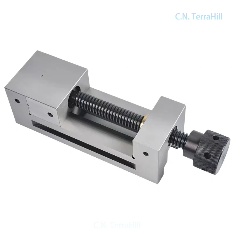 Precision Milling Machine Bench Vise Manual Flat Jaw Grinder Vice 2 3 4 5 6 Inch General Purpose