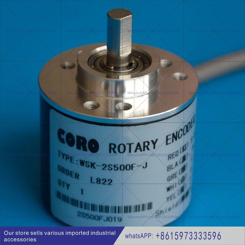 Three-phase incremental photoelectric rotary encoder 10 to 5000 pulses