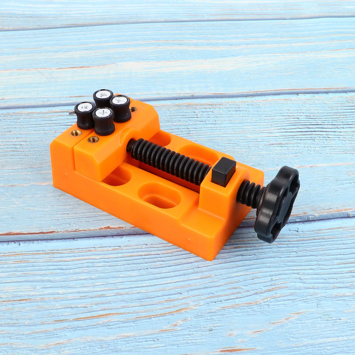 

Watch Movement Holder Adjustable Repair Clamp Tool Orange Back Case Remover Watchmaker Clamp Repair Tools