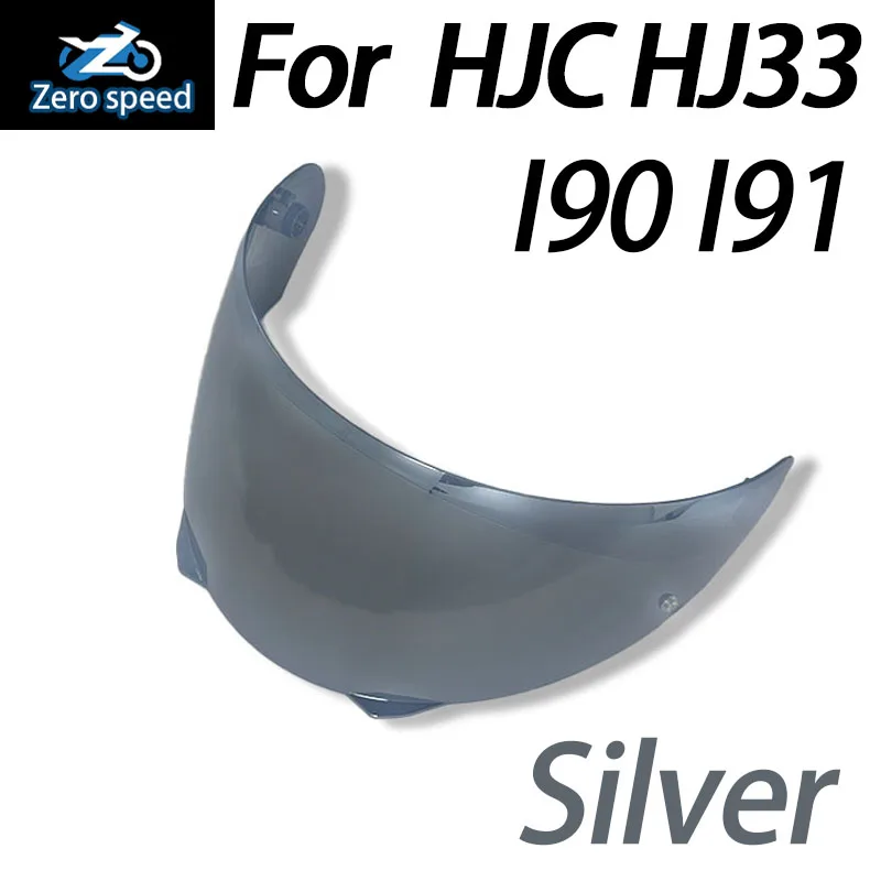 HJ33 Visors for HJC HJ33 I90 Motorcycle Helmet Visors UV Protection Visors Motorcycle Helmet Accessories Electroplated