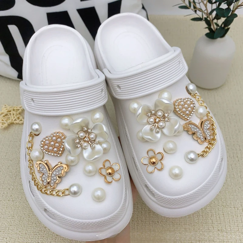 Fashion Hole Shoe Accessories Hole Shoe Buckle Shoe Flower Decoration