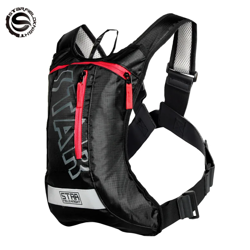 Star Field Knight Lightweight Backpack+Hydration Bag Accessories Motorcyle Riding Gears Bicycle Bag Running Climb Outdoor Sports