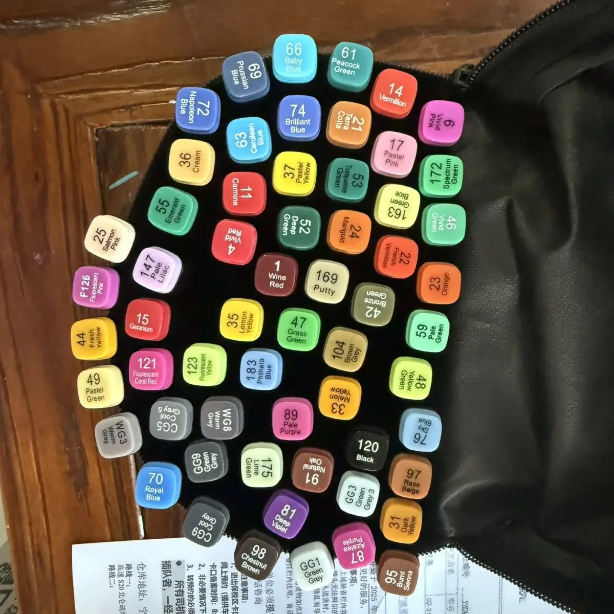 Touch 60 Colors Set Marker Alcohol Based Sketch Felt-Tip Twin Drawing Mark Pen Art Stationery School Office Supplies MP51