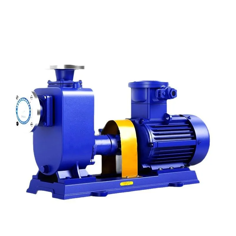 

Horizontal split self-priming pump 380V cast iron stainless steel explosion-proof and corrosion-resistant self-priming pump