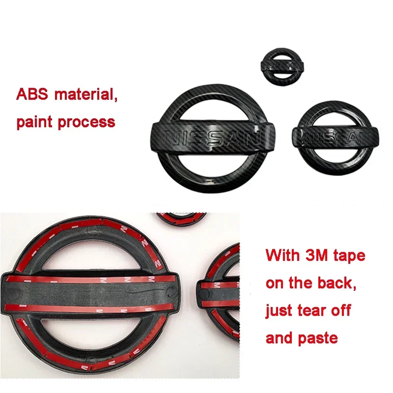 52mm Auto-Lenkrad-Logo-Emblem ABS-Aufkleber für Nissan J10 X-Trail Qashqai Juke Leaf Micra NOTE Patrol Pulsar NISMO – Detail 3