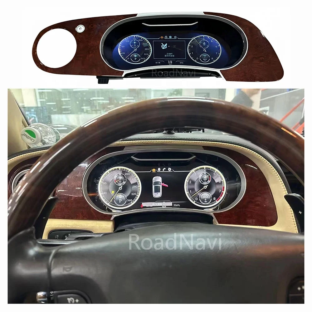 

Car Speedometer Panel Digital Dashboard Instrument Cluster for Bentley Continental GT 2005 2019
