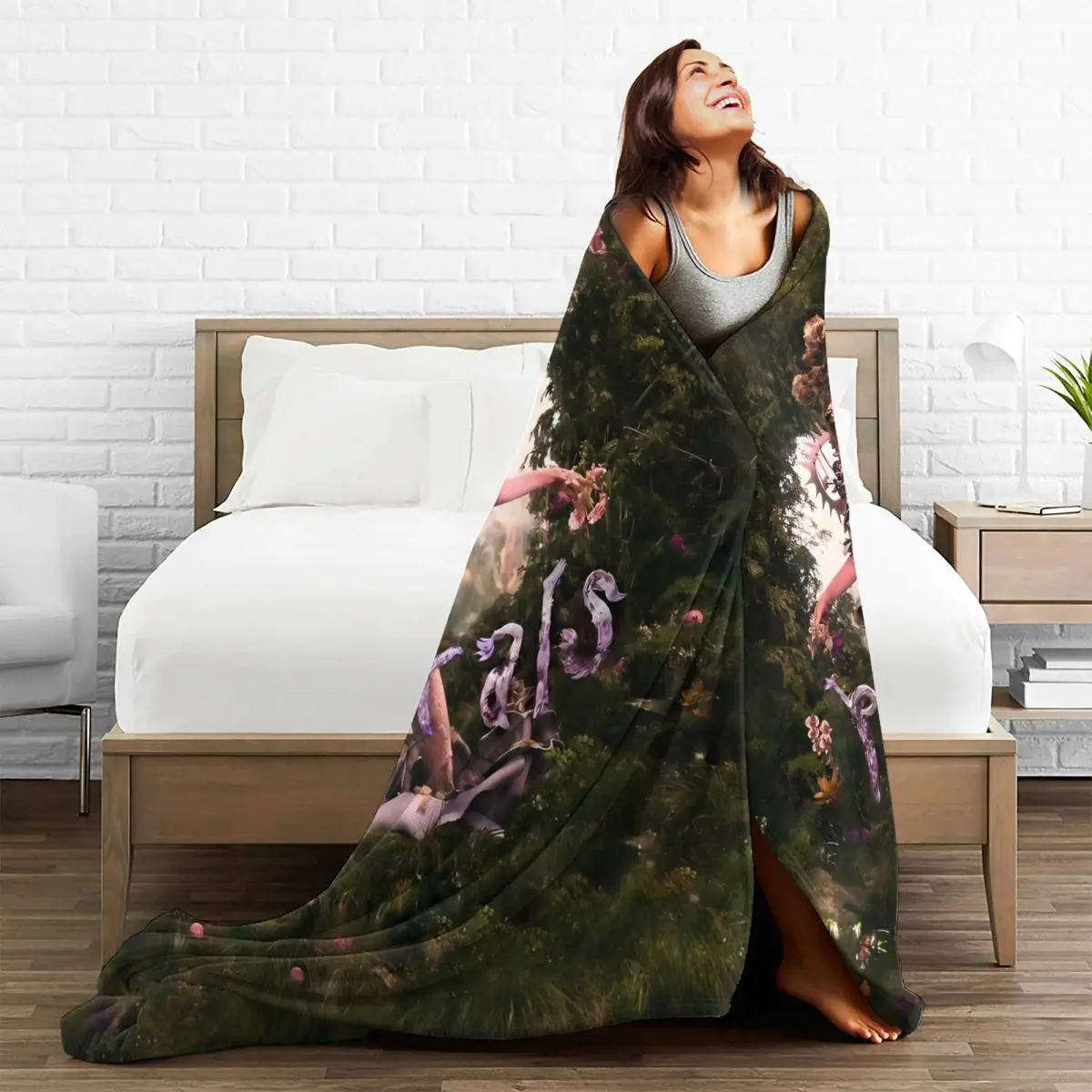 Melanies Singer Portals Blankets Martinez Music Album Decorative Flannel Throw Blanket For Couch Bed Warm Bedspread Gift Idea