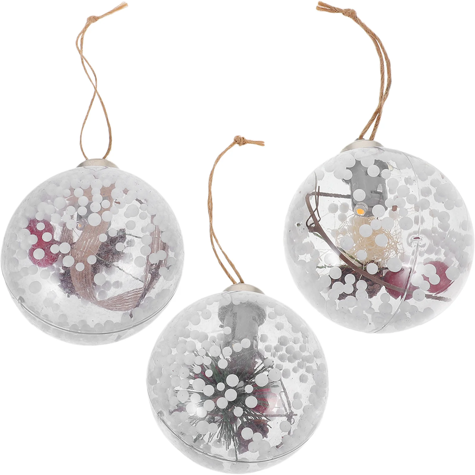 3 قطعة Led الأسلاك النحاسية ضوء لمبة سلسلة أضواء داخل الدافئة توهج الزجاج لمبة لساحة داخلي في الهواء الطلق ديكور معلق إضاءة احتفالية #6