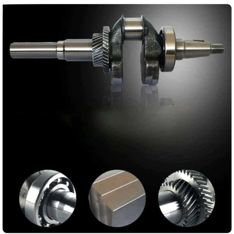 1PC Crankshaft Fits Suitable for 188F/190F/192F/170F/173-177F/ 5.5HP or 6.5HP Engines,5~8KW Generator 168F173F GX390
