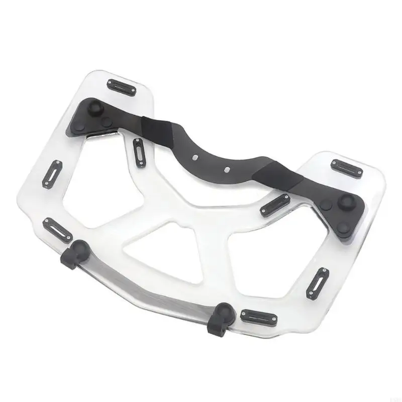 D5BE Against Oxidation Clear Luggage Rack Continuous Mounting Plan Motorbike Storage Structure For Adventure Excursions