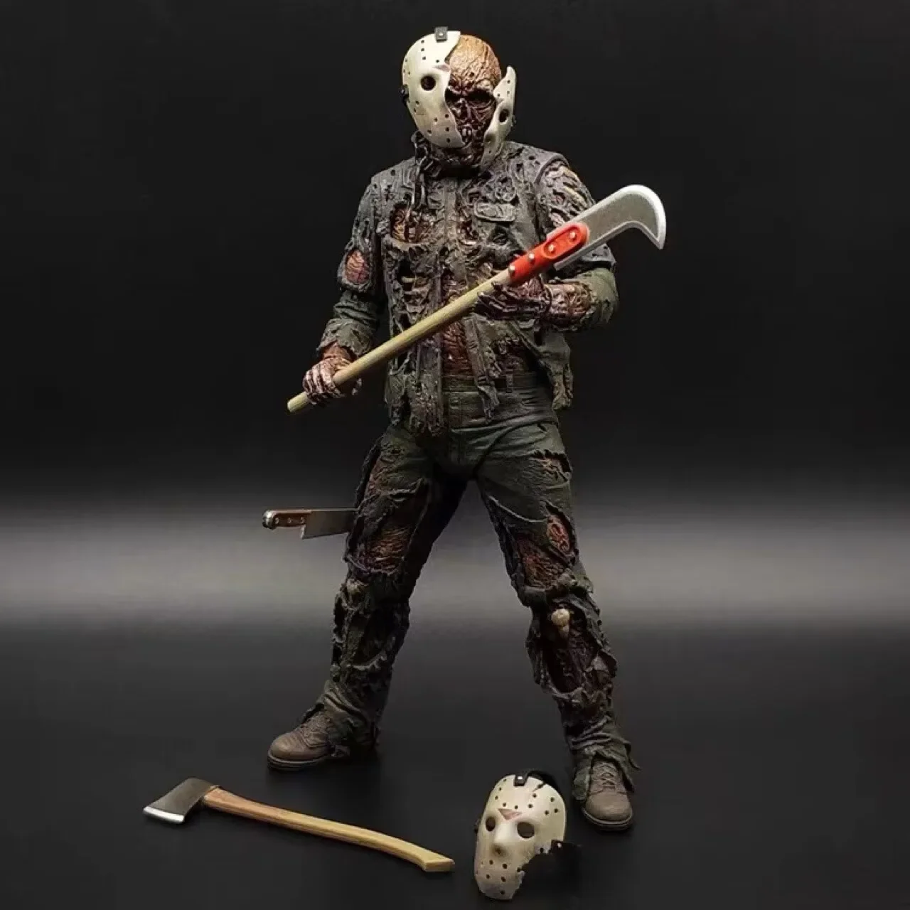 NECA الجمعة 13th الشكل اللعب فريدي جيسون فورهيس الدم عمل الشكل جيسون تحصيل نموذج هدايا عيد الميلاد والهالوين