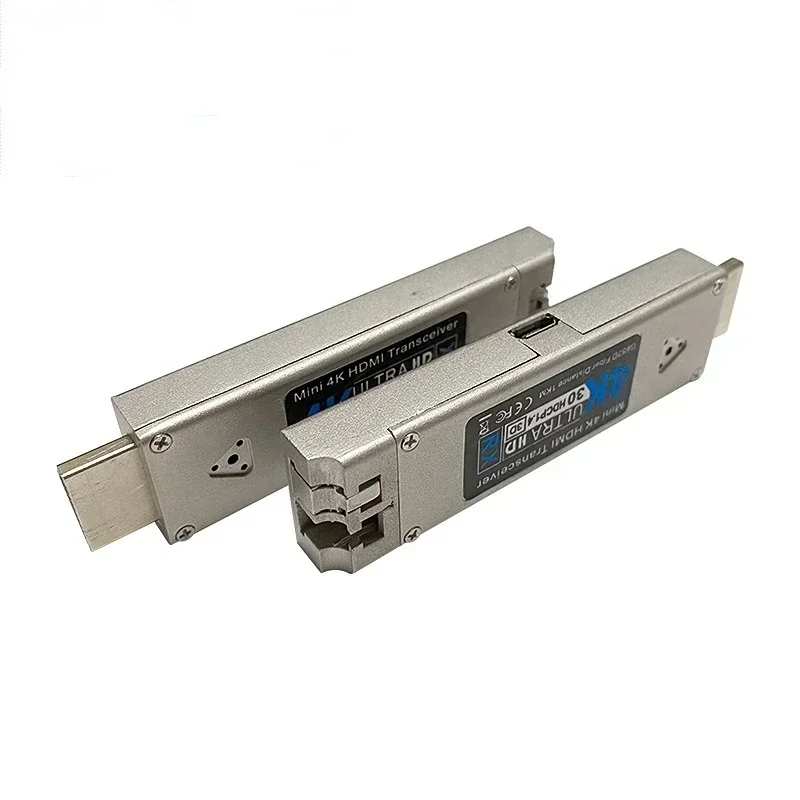 المبيعات الساخنة عبر الحدود 4K جهاز إرسال واستقبال ألياف الفيديو الصغير لا تأخير فقدان موسع على جهاز إرسال واستقبال الألياف البصرية #1