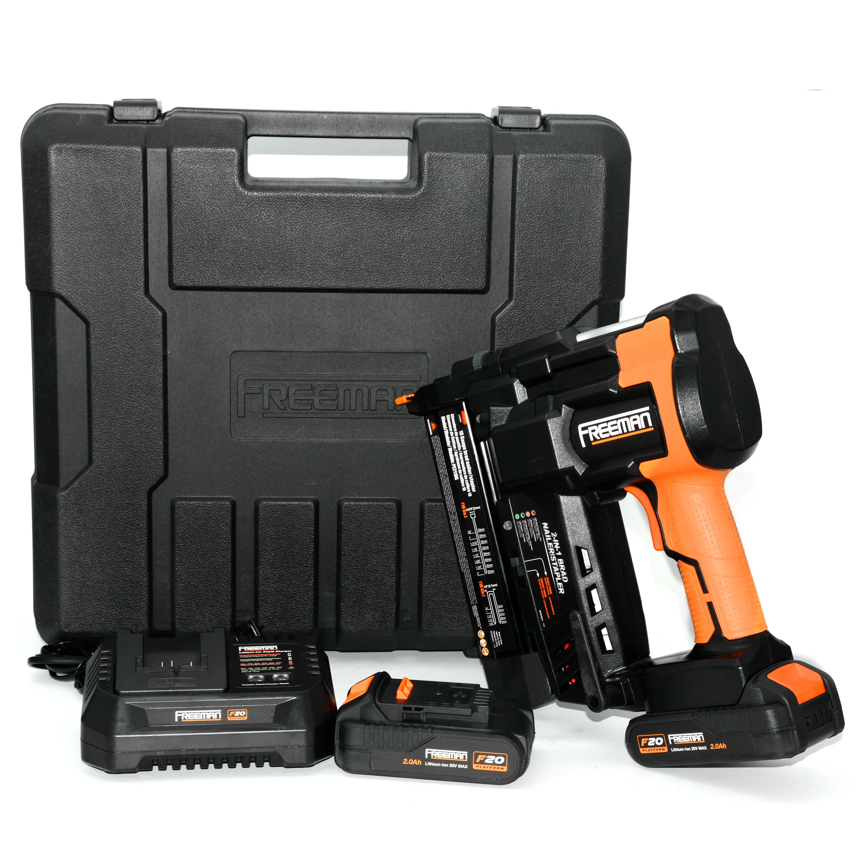 

2 in 1 cordless nailer/stapler (3 sets/carton)