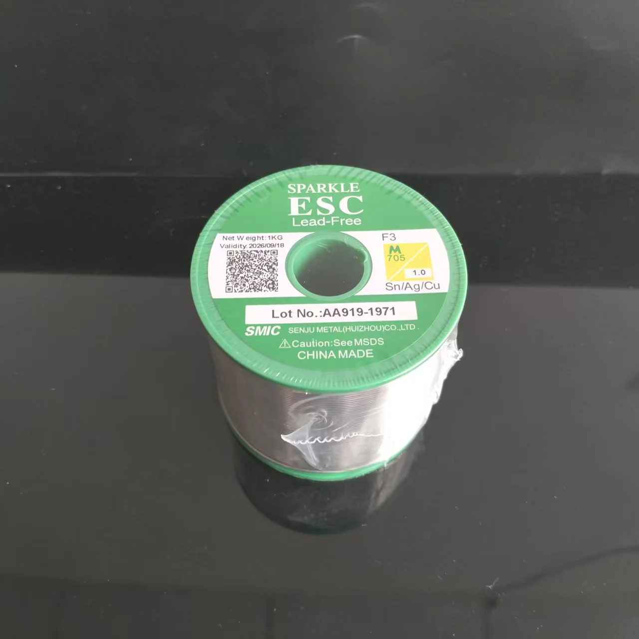 

Senju lead-free M705 silver solder wire 1.0MM solder wire with flux 3.0% solder wire