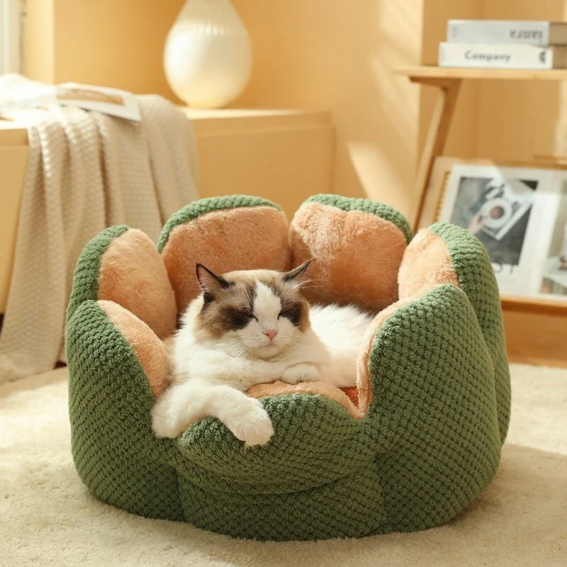 

Winter Thickened Warm Cat Bed,Cactus Pet Bed Soft Sleeping Nest for Cats,Cat accessories,Cat's house, Dog Bed & Dog Mat