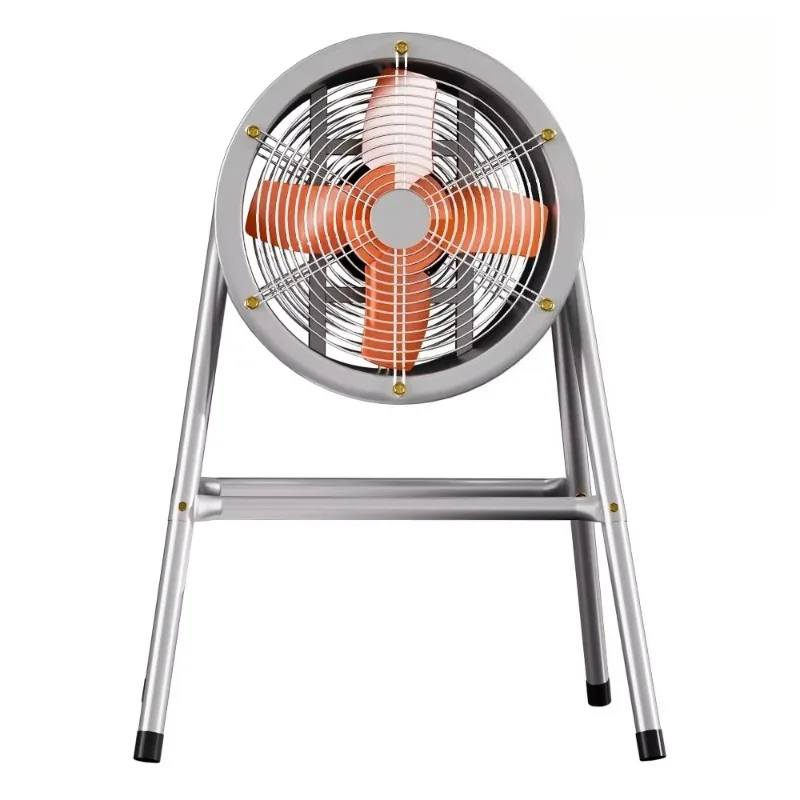 

Cylindrical Industrial Electroformed Iron Axial Flow Fans Are Used for Ventilation Cooling and Exhaust in Factory Workshops