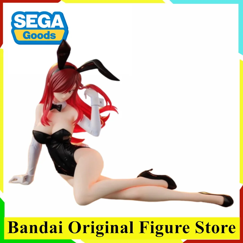 

Original SEGA FAIRY TAIL Anime Erza Scarlet Yumemirize Bunny Action Figurine Toys PVC Model Figuarts Collection Decoration