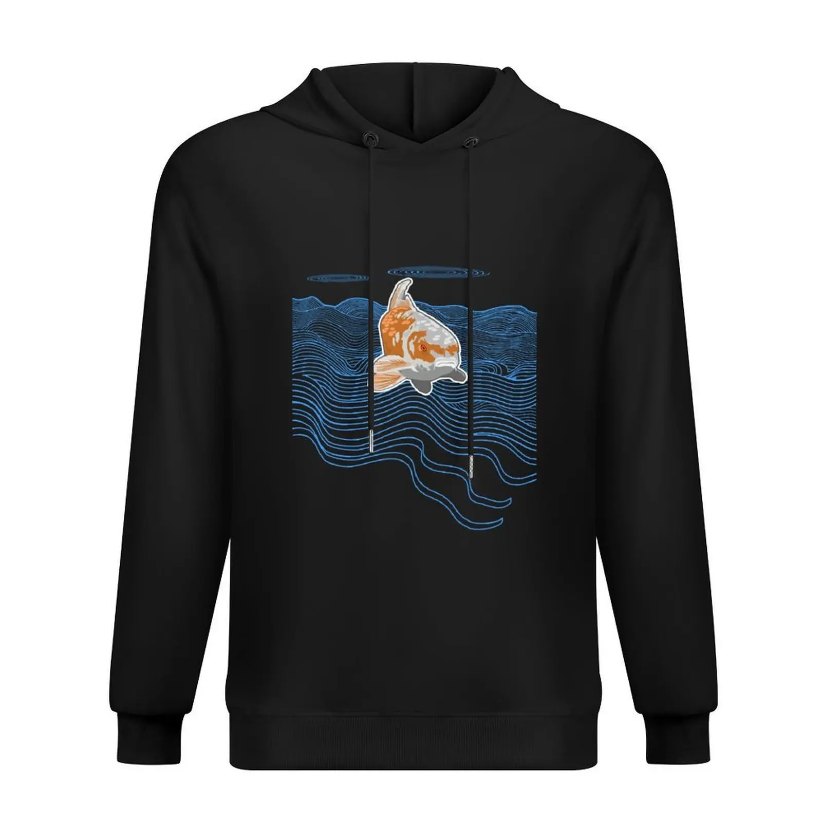 

Koi fish lines Hoodie fashion men mens designer clothes mens clothes autumn new products new in hoodies and blouses