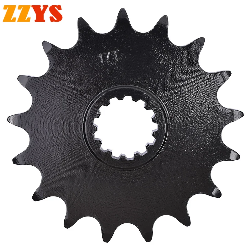 

520 17T 520-17T 17 Tooth Front Sprocket Gear Staring Wheel Cam Pinion For Kawasaki Road ZX1000 ZX1000G Ninja 1000 ABS ZX 1000 17