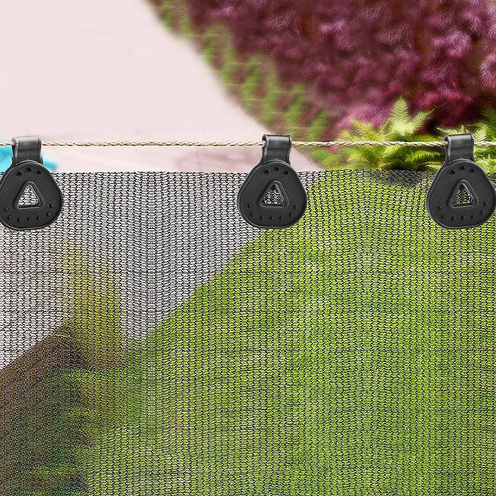 

Shade Net Gardening Folder Black Garden Fixing For Garden Greenhouse Cloth Shade Cloth Clips Fixing Tools PE Clips