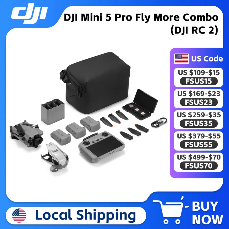 Mini 5 Pro Fly More Combo 1