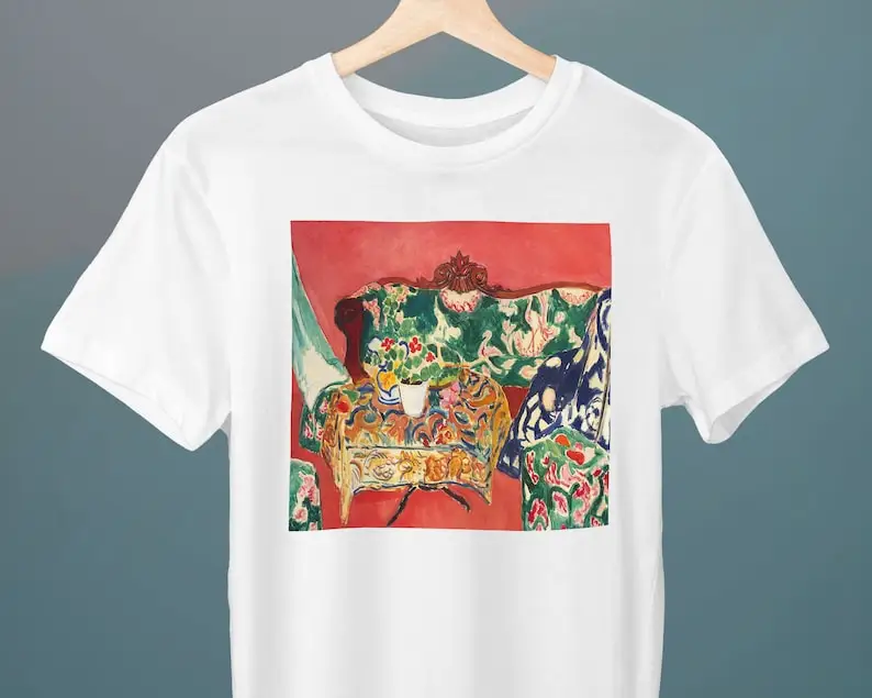 

Seville Still Life Henri Matisse Painting Unisex T-Shirt Art Fine Gift for Her Him Lover