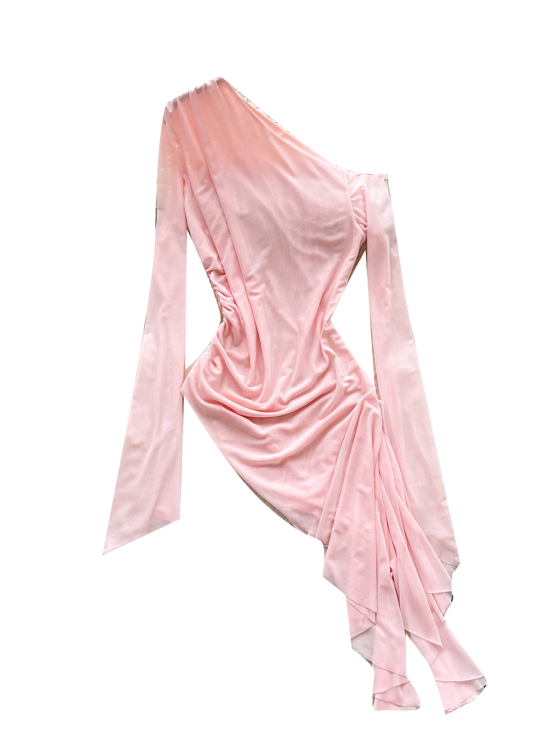 Oulder Bared Long Sve T-shirt femme avec Sa Me Pure Desire Sle trajet taille haute jupe trapèze saison d'été