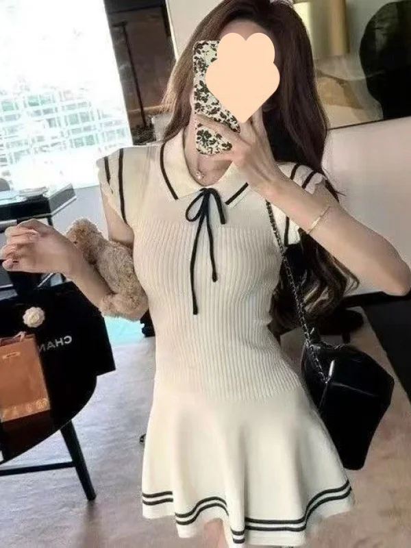 Elegancki, jednolity kolor, bluzka z paskiem lub bez, kołnierzyk typu turn-down, seksowna, wyszczuplająca, wiązana w pasie, styl uliczny, damska...