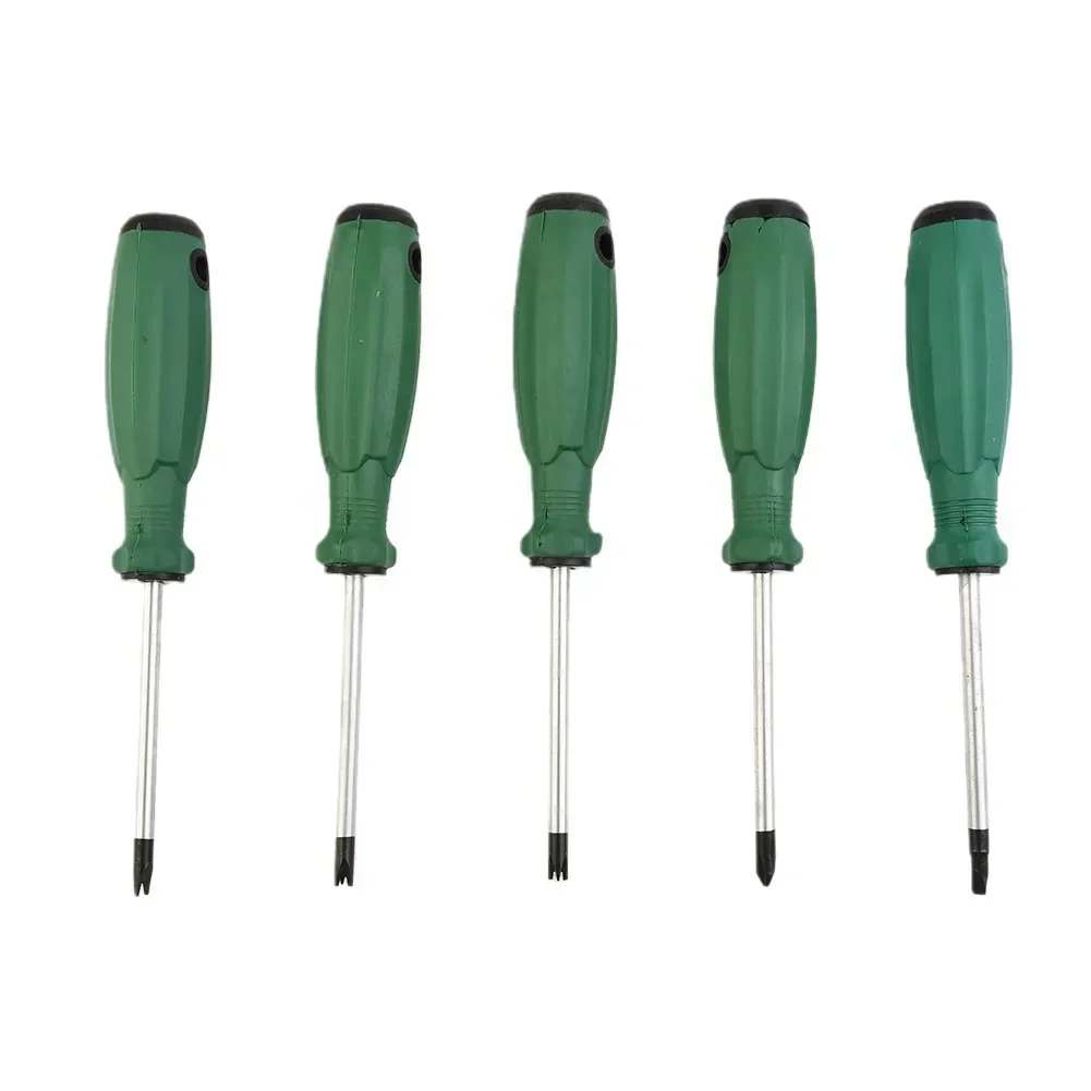 Professional Grade Magnetic Precision Screwdriver Set 5pcs Bundle for U/Y/Inner Cross/Triangle/3 Points Shaped Screws