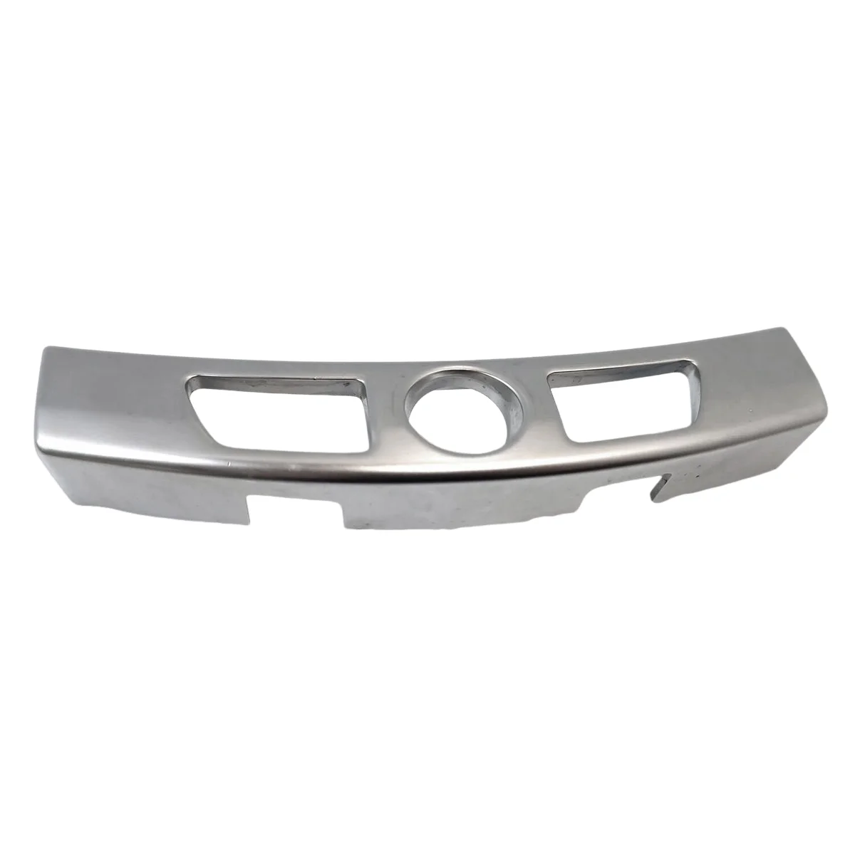 คอนโซลกลางรถคอนโซลที่เท้าแขนล็อคสวิทช์ฝาครอบ Chrome BEZEL 51169113685   สําหรับ BMW 7 Series F01 F02 740I 750I 2010-2015—L49A