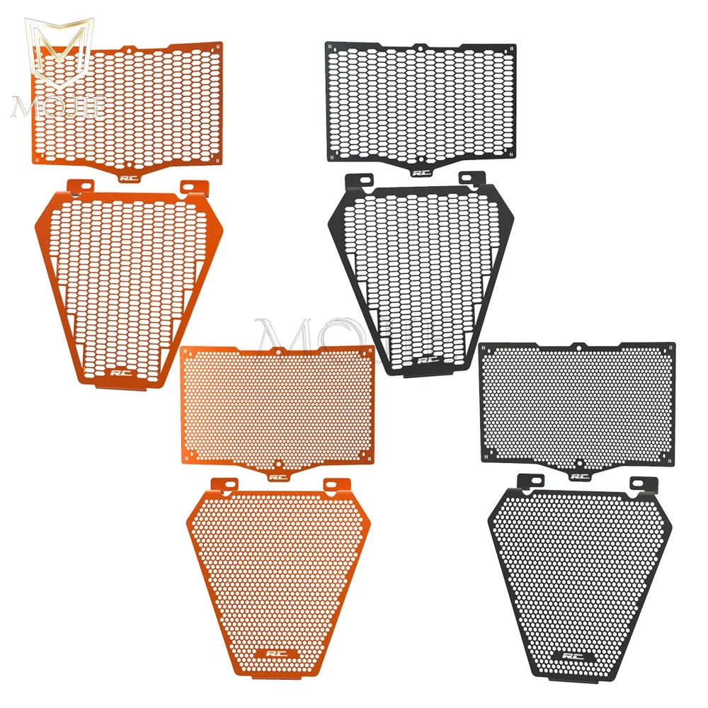 For   RC125 RC200 RC390 2022 2023 2024 2025 Motorcycle Radiator Grille Guards Cylinder Head Engine Guard Cover Complete Sets