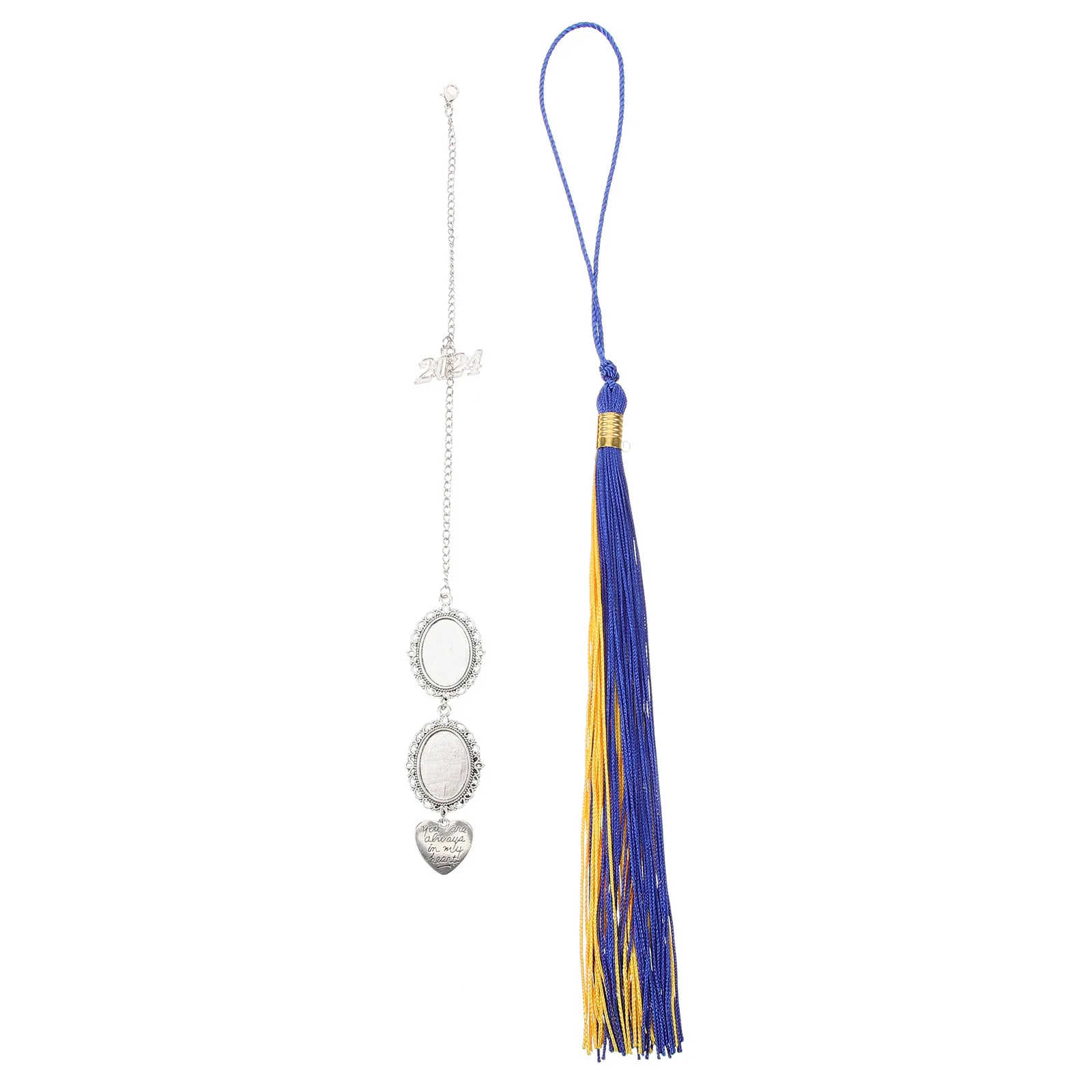 

Graduation Cap Tassel Photo Charm Customizable Memory Pendant Sturdy Craftsmanship Easy to Hang Grad Cap Decor Graduation 2024