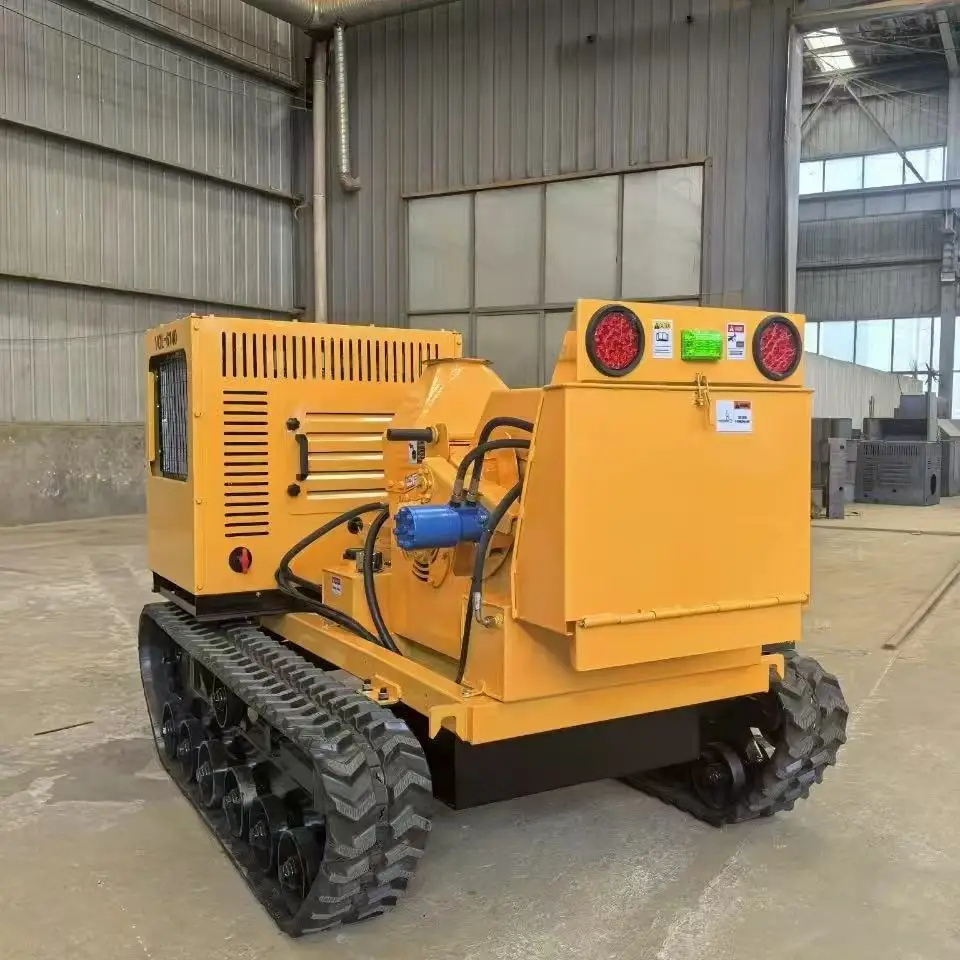 

Heavy High Capacity Professional Powered Mobile Shredder Wood Chipper Machine for Industrial Forestry Work