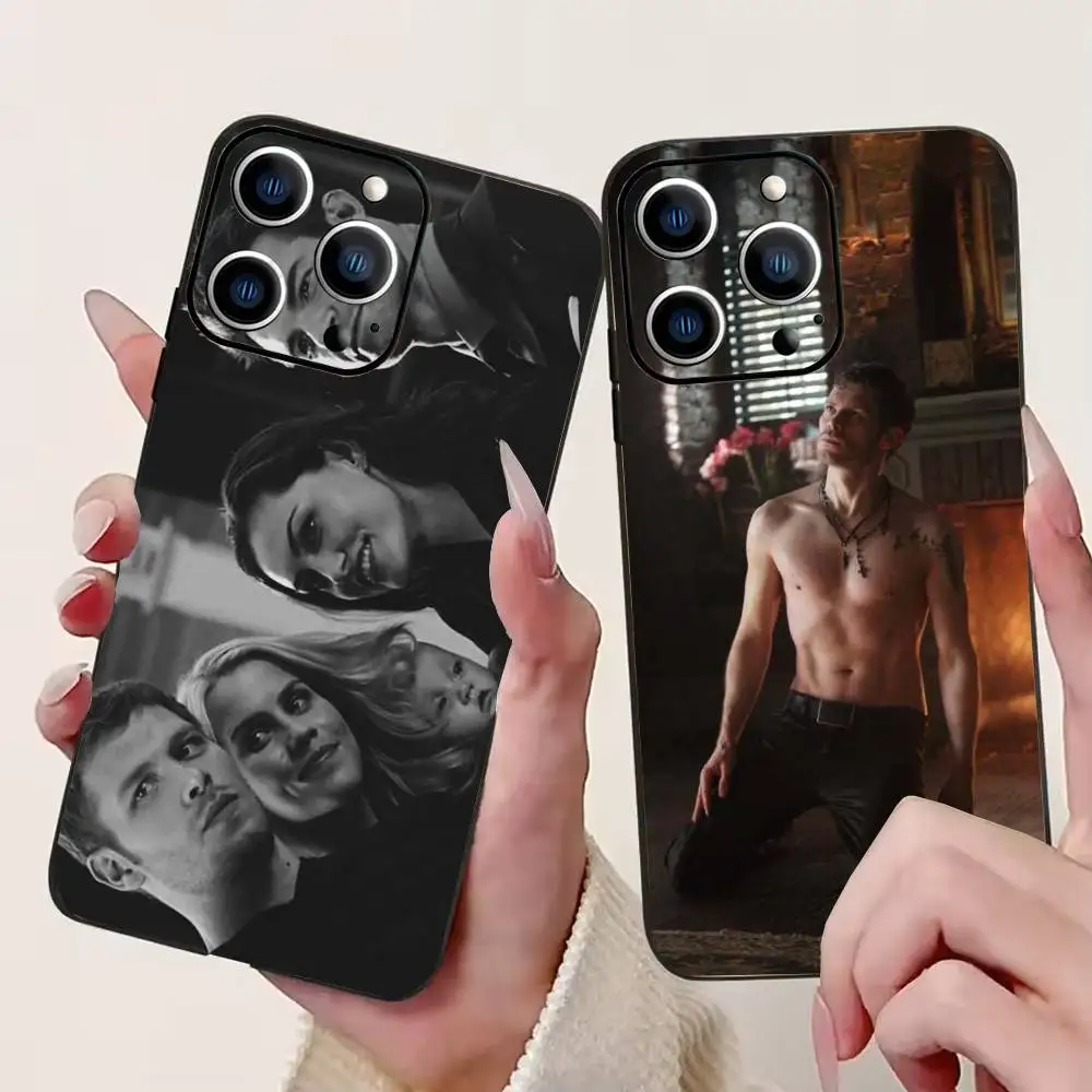 

Damon Salvatore The Vampire Diaries Phone Case For iPhone 17, 16,15,14,13,12,11 Plus,Pro Max, Others Soft Black Cover