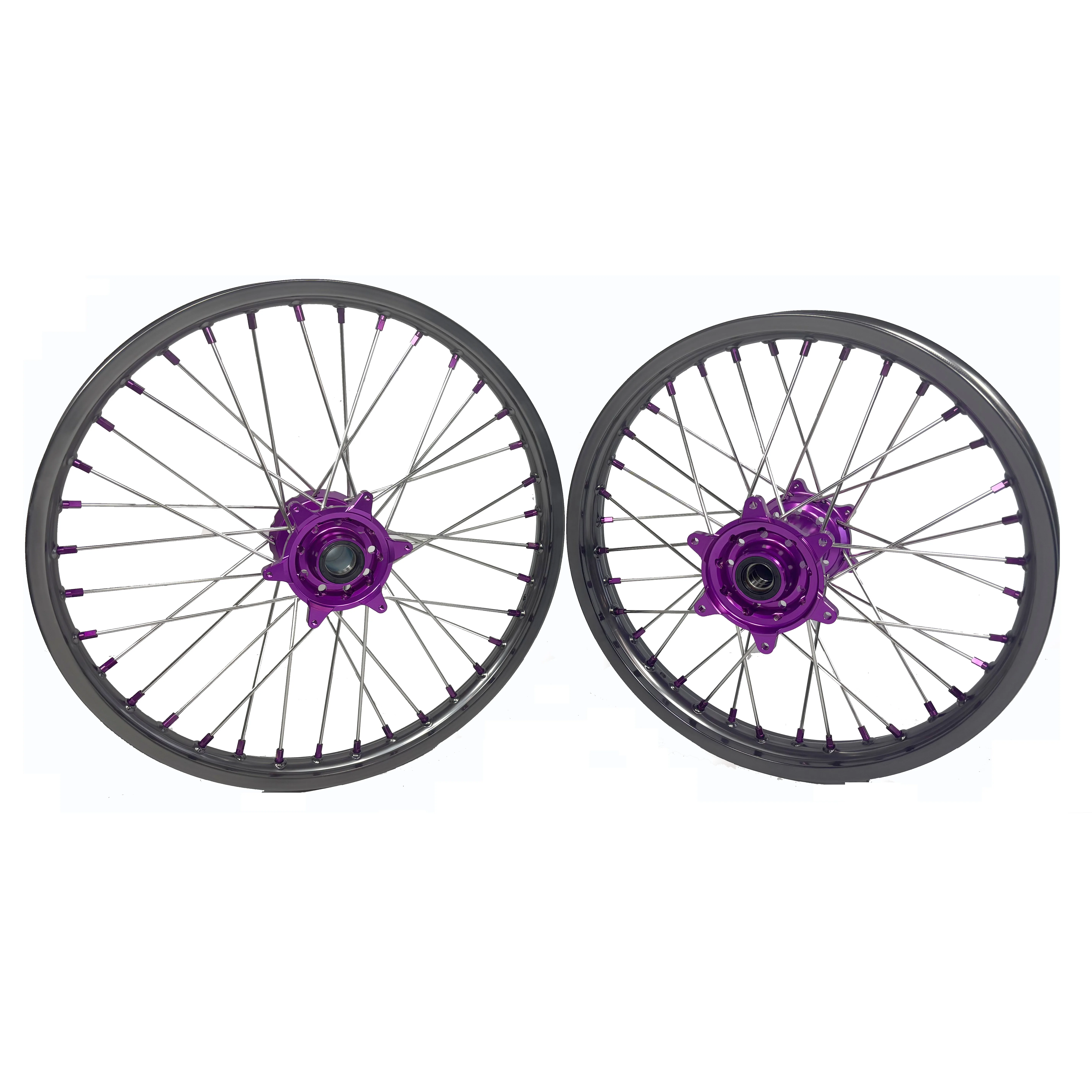 

Factory Supply Front 21 Rear 19 Inch 570 FE Motocross Motorcycle Dirt Bike Aluminum Wheels