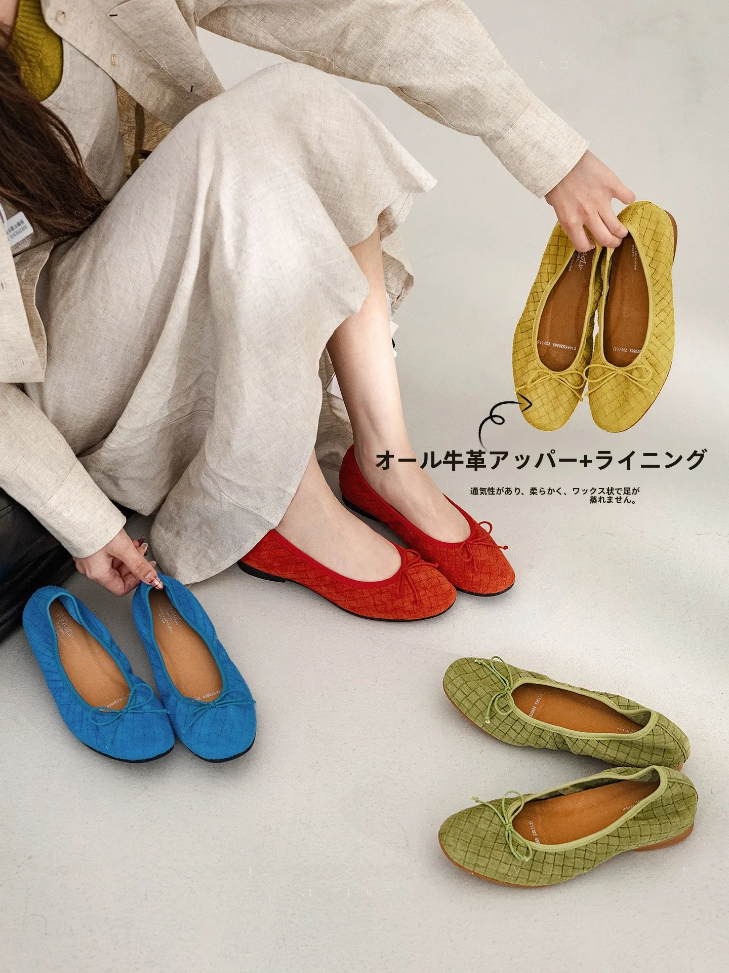 ballerines-plates-elegantes-pour-femmes-a-enfiler-avec-nœud-en-cuir-souple-style-grand-mere-pour-la-ville-et-les-loisirs