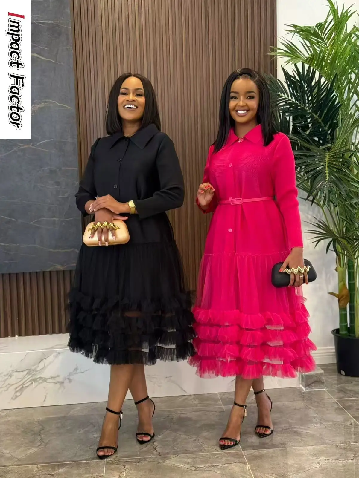 2025-automne-et-hiver-retro-couleur-unie-saveur-de-hong-kong-design-sens-couleur-unie-decontracte-robe-ample-plissee-mode-femmes