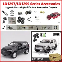 LD LD1297 LD1299 Series RC Car Spare Parts Upgrade Metal Gear Beam Motor Remote Controller Circuit Board Wave Box Car Shell Tire