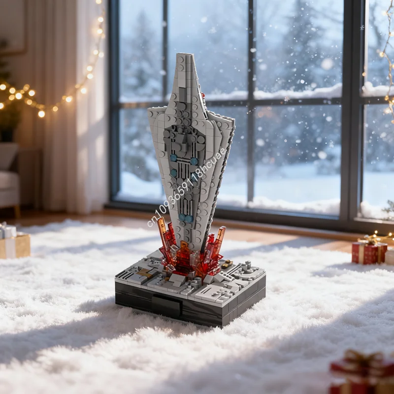 

622 шт. MOC Light Box Concept Series PART III Модель Рождественские подарки Строительные игрушки Блоки Строительство DIY Творческий кирпич День рождения