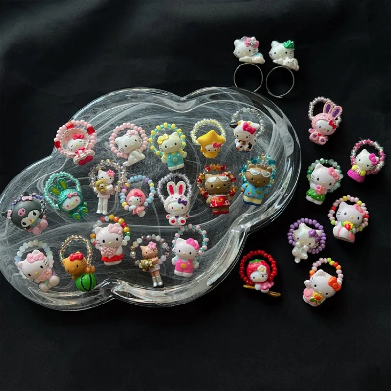 

Hello Kitty Accessories Cute Cartoon Original Fashion Niche Design Women Products Desktop Decoration Student Gift Wholesale