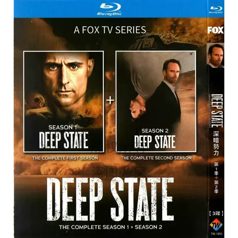 

The Dark Forces Season 1 and Season 2 British Action Thriller TV Series Full HD 1080p Blu-ray 3-Disc Set