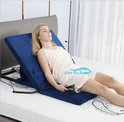 Healthcare Medical Pillow Elderly Head Rise Frame with Wired Handset Adjustable Bed Backrest