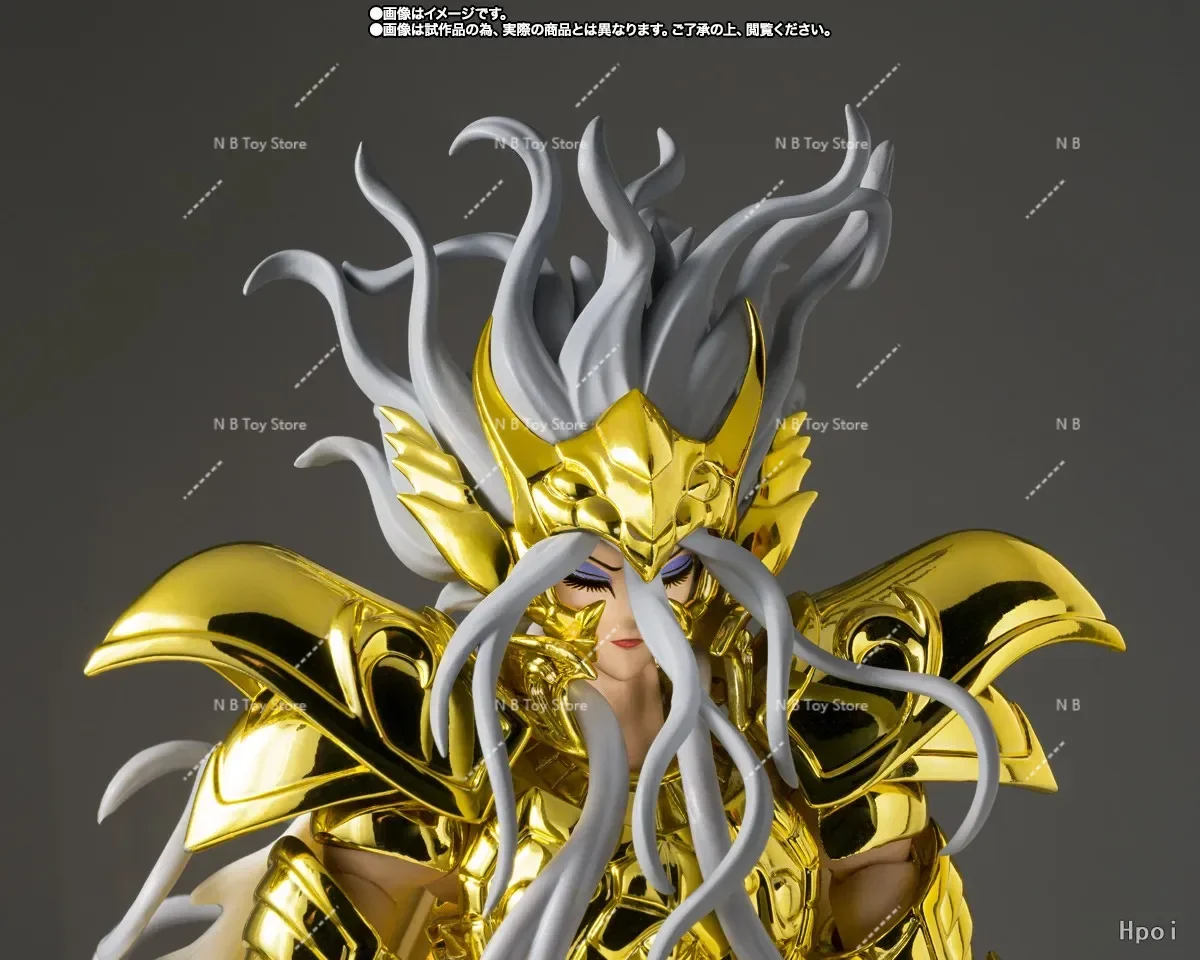 100% Original Bandai Saint Seiya Last Dimension Ophiuchus Odysseus โทรศัพท์มือถืออะนิเมะคอลเลกชัน Action Figures ของเล่น